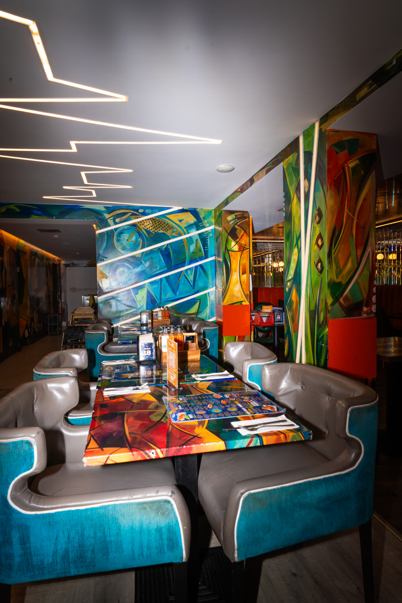 Interior of Manjaros Leyton
